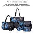 thumbnail image 1 of Bolsos De Mujer Conjunto De Monedero De Bolso De Hombro Con Estampado Floral De 6 Piezas, 1 of 2