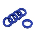 thumbnail image 7 of Uxcell 20mm x 28mm x 6mm UN Type Radial Shaft Oil Seal PU Blue 5 Count, 7 of 7