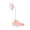 Pink, variant on School Season Sale! Cameland Small Desk Lamp Student Dormitory Cell Phone Reading Desk Lamp Ubs Rechargeable Bedroom Desk Lamps