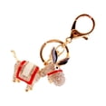 thumbnail image 4 of FRCOLOR Adorable Donkey Key Ring in Red Color Fashionable Bag Pendant Made of Durable Alloy for Keys 1pc, 4 of 8
