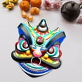 thumbnail image 2 of BELOVING Eastern Lion Animal Face Classic Lion Lion Dance for Cosplay Blue, 2 of 10