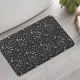 thumbnail image 2 of Black White Gothic Witch Skull Pattern Bathroom Rugs Mat,Non Slip Microfiber Bathroom Rug,Rubber Backing,Soft Bathroom Mats for Bathroom Floor,Tub and Shower,17x27in(43x68cm), 2 of 5