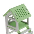 thumbnail image 3 of Casa de Cama Hámster Animales Pequeño Material Tablero Plástico Madera ático verde Zulema Casa de cama de hámster, 3 of 8