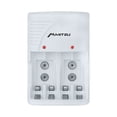 thumbnail image 3 of Cargador Pilas Mitzu  AA/AAA/9V con 4 Pilas AA 2,500mAH Blanco, 3 of 5