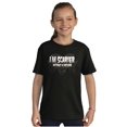 thumbnail image 3 of Halloween Scarier Without A Costume Crewneck T Shirts Boy Girl Teen Brisco Brands X, 3 of 5