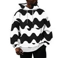 thumbnail image 2 of CONZONE Mens Casual Hoodies Long Sleeve Pullover Hoodie for Men Cow Graphic Hooded Sweatshirts With Pocket, 2 of 6