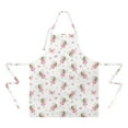 thumbnail image 2 of Fairy Heart Pattern Apron-Garden Aprons for Women with Pockets-Cotton Linen Waterproof Kitchen Cooking Gardening Aprons Adjustable for Kitchen,Cooking,BBQ and Salon 33x27 Inch, 2 of 7