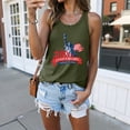 thumbnail image 2 of UngA 250 Anniversary USA Tank Top 250th American Flag Shirts Statue of Liberty Outfits 4th of July Sleeveless Women's Shirts (AG,XXL), 2 of 8