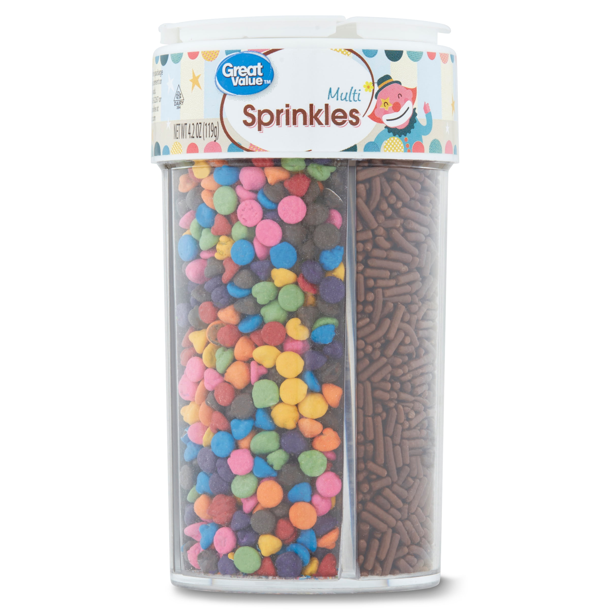 Great Value Multi Sprinkles, 4.2 oz