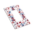thumbnail image 3 of ZICANCN Outlet Covers Wall Plate, Colorful Terrazzo Stone Texture Light Switch Cover Decorative, Duplex Toggle Combo 1-Gang, 3 of 9