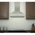 thumbnail image 2 of Ancona Hotte Murale Convertible en Acier Inoxydable 24 Po., 2 of 6