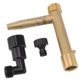thumbnail image 1 of Llave de válvula de acoplamiento rápido llave de válvula de entrada de agua de latón inoxidable para aspersión de jardín ANGGREK Otros, 1 of 8