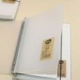 thumbnail image 6 of Hot Sell!Study Supplies,Notepad,2pcs A5 Translucent Plastic 6 Rings Protector Cover for DIY Scrapbook Product Name,Subject Notebooks,Sketchbook, 6 of 9
