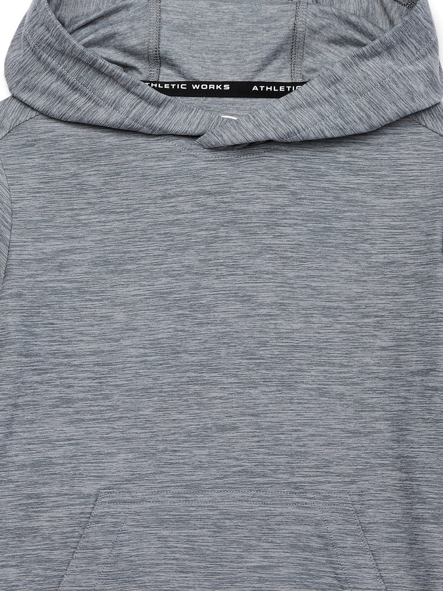 Athletic Works Boys Active Long Sleeve Hoodie, Sizes 4-18 Husky