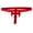 A-Red722, variant on Men's Stretchy Open Back Jockstrap Slim Fit Mini Elastic Waist Thong Flexible Minimalist Intimate G Strings