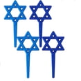 thumbnail image 2 of CakeDrake Star Cake Picks Religious Party Decor 12 Count Blue, 2 of 5