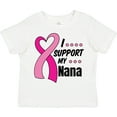 thumbnail image 3 of Inktastic Breast Cancer Awareness I Support My Nana with Pink Ribbon Boys or Girls Toddler T-Shirt, 3 of 5