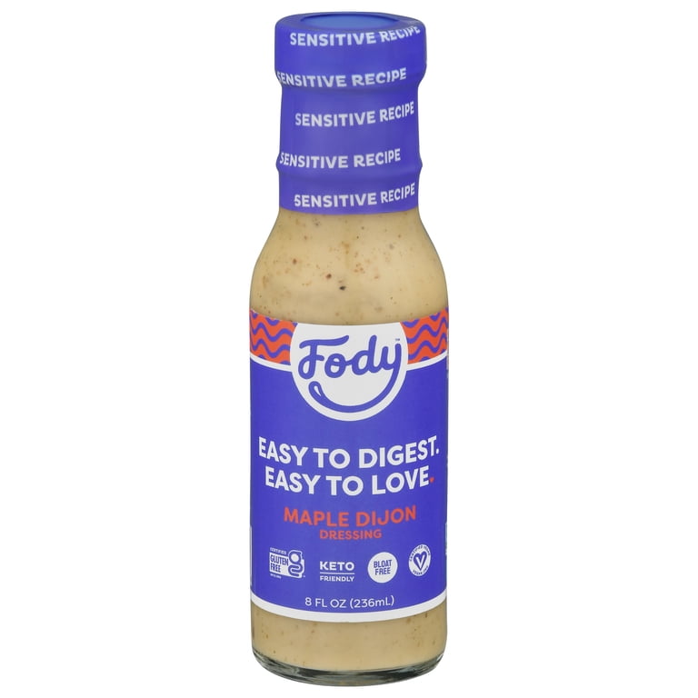 FODY - Low FODMAP Gluten Free Salad Dressing Maple Dijon - 8 fl. oz. - Walmart.com FODY - Low FODMAP Gluten Free Salad Dressing Maple Dijon - 8 fl. oz. - Walmart.com