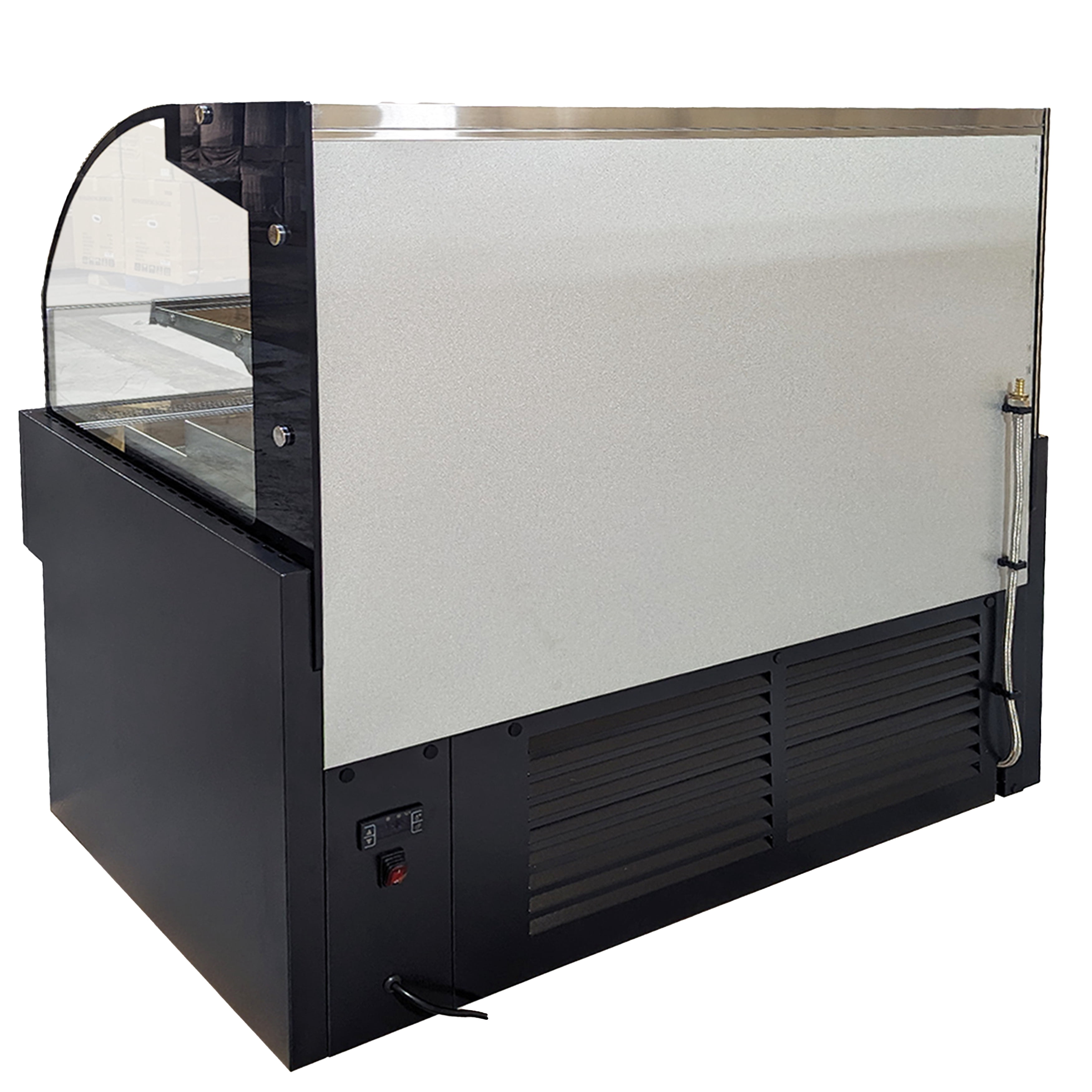 NSF 48 in. Commercial Refrigerated Open Air Cooler Display Case Grab & Go Merchandiser CSA