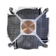 thumbnail image 1 of Radiador de CPU 1155, ventilador ultrasilencioso con base de cobre para escritorio, control de temperatura 1200, placa base i3i5i7i9i10 1150, 1 of 3