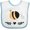 White and Blue, variant on Inktastic Honey Bee Gifts Beekeeper Girls Baby Bib