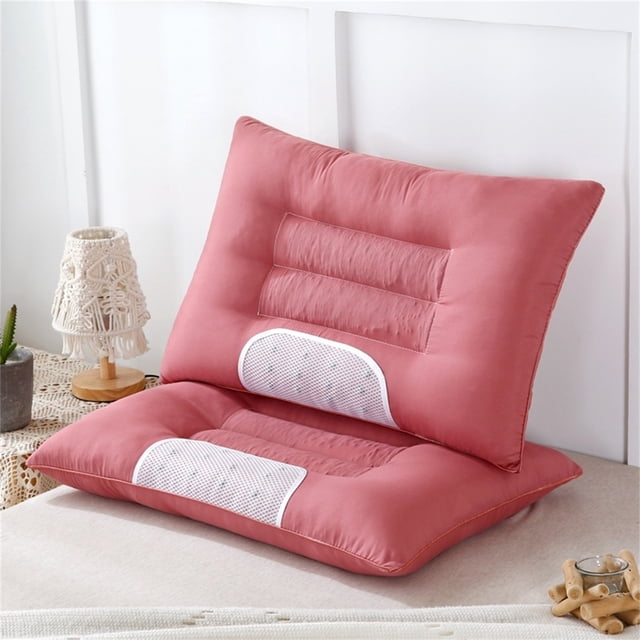 Three-dimensional-sided Magnet Cassia Student Dormitory Double Bed And Breakfast Pillow Core Neck Pillow