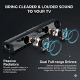 thumbnail image 6 of Jierben Sound Bar for TV , home theater sound system TV Speakers with 3 EQ Modes, Bluetooth 5.4/HDMI-ARC/Optical/AUX Connection for PC/Gaming/Projectors, 6 of 7