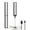 Silver, variant on Rechargeable Milk Frother Handheld, Powerful Coffee Frother Handheld with USB Milk Foam Maker for Coffee Latte, Cappuccino, Mocha, Macchiato, Frappe