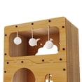 thumbnail image 6 of yotijay Cat Scratcher House Cardboard Cat House Claw Grinding Furniture Protection Kitty without door curtain, 6 of 9