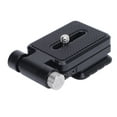 thumbnail image 2 of Foldable L Shaped Quick Release Plate, 1/4in Screw Camera Bracket Horizontal and Vertical Plate Anti Slip  for Photography, 2 of 7