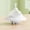 White, variant on Ice Mold, Food Grade Silicone Whiskey Ice Ball Tray, Bulb-Shaped Round Maker, Freezer Storage Box for Home, Bar, Cocktail, Whiskey & Beverage Ice Making