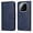 Blue, variant on Wallet Phone Case for Xiaomi Redmi Note 14 Pro 5G with Card Holder and Stand Function Pink
