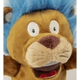 thumbnail image 3 of Worldwise 58523-98997-024 goDog Silent Squeak Crazy Hairs Lion with Chew Guard Technology Durable Plush Dog Toy, Small, 3 of 7