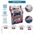 thumbnail image 6 of Anniversary USA Flag Table Runner 72 Inches, Eagle American Fireworks Bed Runner Dresser Scarves Tabletop for Indoor Outdoor Parties/Ceremony/Banquet, 16" x 72", 6 of 9