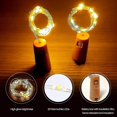 thumbnail image 5 of Flaschenlichterkette Korken, 6xled Flaschenlicht Batterie Lichterkette 2m 20led Flaschenlicht Korken, Silberdraht Lichterkette Mit Batterie Fr Party H, 5 of 5