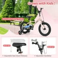 thumbnail image 3 of OLAKIDS Vélo pour Enfants, Vélo pour Tout-Petits de 12 14 16 18 Po avec Roues Stabilisatrices, Sonnette de Sécurité, Selle et Guidon Ajustables, Frein à Main et Frein à Rétropédalage, Bicyclette pour Garçons et Filles, 3 of 9