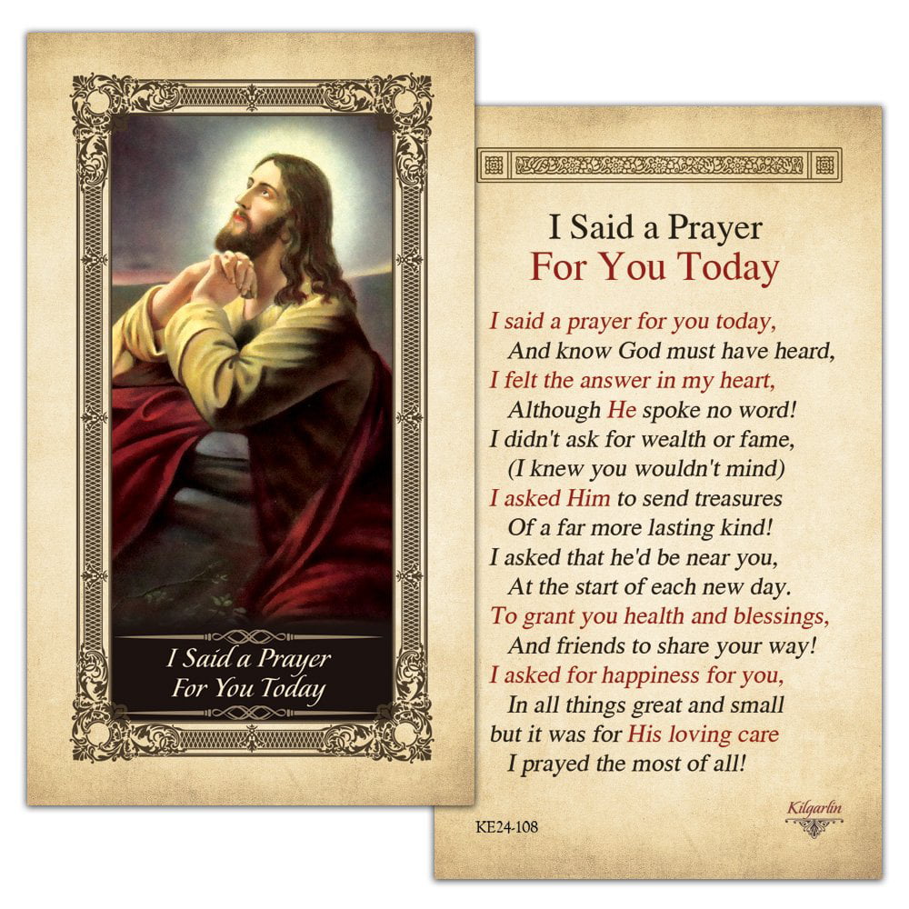 Prayer Card Ideas