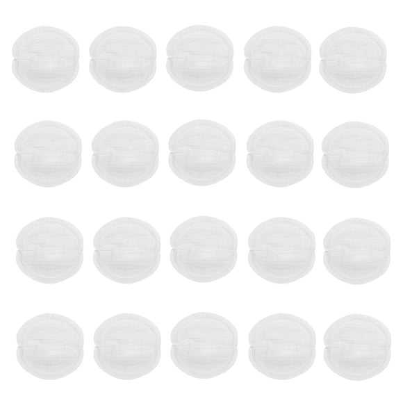 100 unidades de almohadillas absorbentes finas para lactancia posparto, desechables