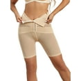 thumbnail image 5 of Hanerdun Women Tummy Control Shorts Female Slimming Shaping Panties Beige 3XL, 5 of 6