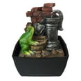 thumbnail image 3 of serene life water fountain - relaxing tabletop water feature decoration, 3 of 5