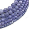Natural Purple Lavender Crystal Stone Round Loose Beads Wholesale Beads Energy Healing Gemstones DIY Handmade Crafts Bracelet Jewellery Necklace Making, Gift Decorations