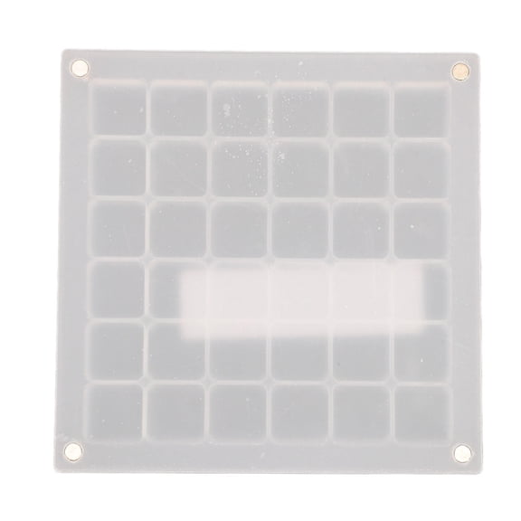 BIMZUC Clear Acrylic Magnetic Seashell Display Box – 36‑Slot Transparent Storage Case for Shells, Jewelry, Beads & Trinkets