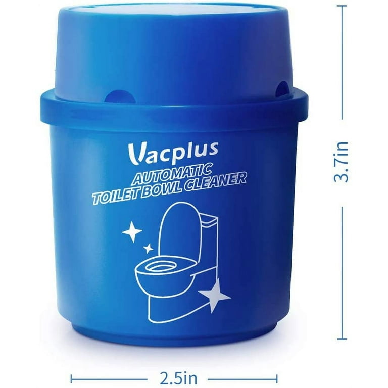 Vacplus Toilet Bowl Cleaners - 6 PACK, Ultra-Clean Toilet Cleaners for  Deodorizing & Descaling, Long-Lasting Blue Toilet Bowl Cleaner Tablets with  Sustained-Release Technology Against Tough Stains - Yahoo Shopping