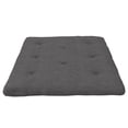 thumbnail image 5 of DHP Eve 6 Inch Full High Density Polyester Fill Futon Mattress in Gray, 5 of 7