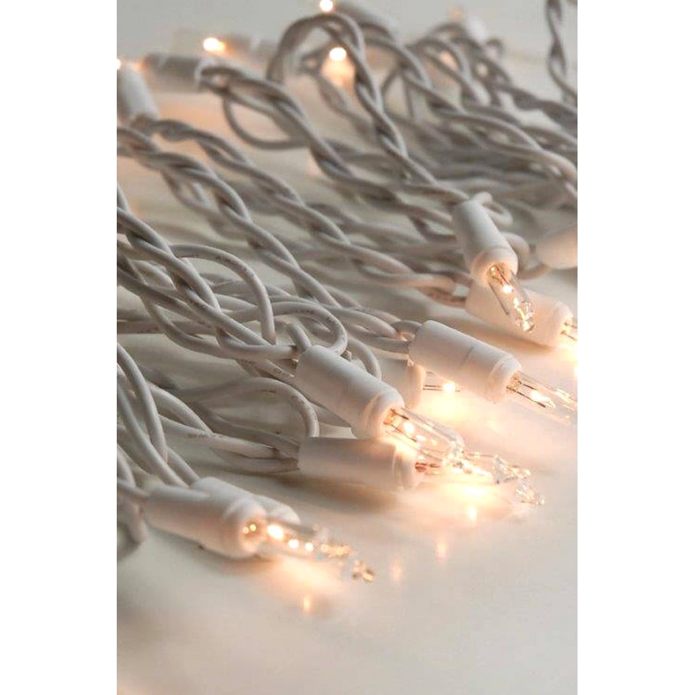 clear string lights