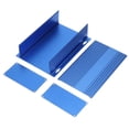 thumbnail image 3 of Caja eléctrica de aluminio Jadeshay Impermeable Azul mate 61 x 147 x 200 mm, 3 of 8