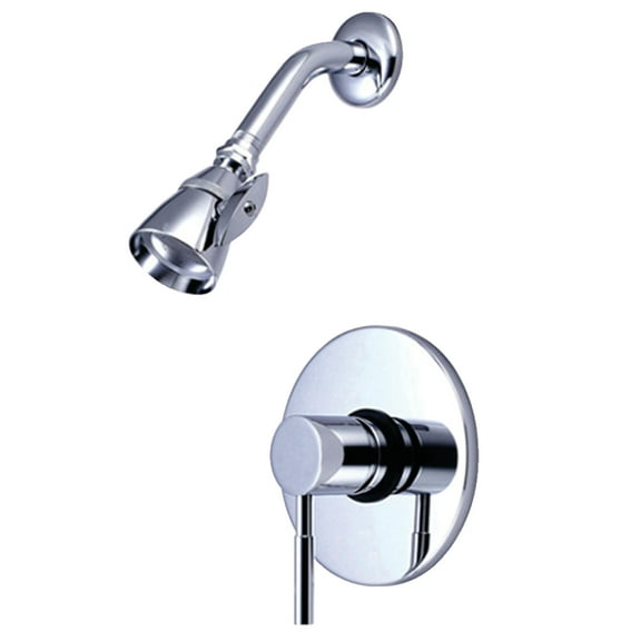 Kingston Brass KB8691DLTSO Single-Handle Pressure Balanced Shower Faucet, Trim Only, Polished Chrome