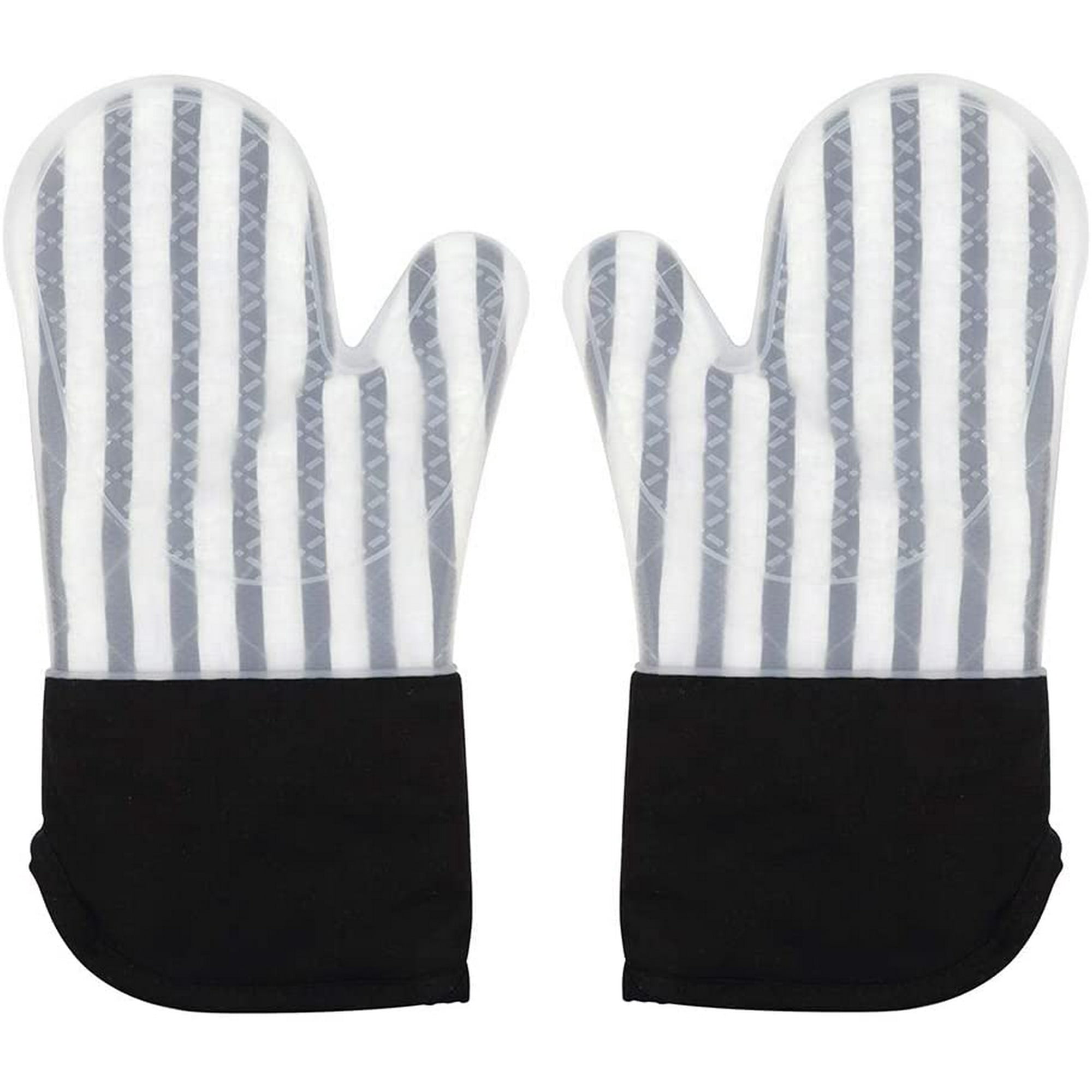 Gants De Cuisson - QIILU - Rouge - Résistants à La Chaleur Jusqu'à 800