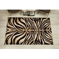 thumbnail image 2 of Zebra Rug, Zebra Pattern Rugs, Black Rugs, Modern Rugs, Salon Decor Rug, Hallway Rug, Cool Rug, Wall Hanging Rug, Bridesmaid Gift, 2.3'x3.3' - 70x110 cm, 2 of 4