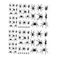 thumbnail image 3 of ETHZZLE  Sticker 48x25cm 18.9x9.84Inch Black PVC Wall Decal for Living Room 2Pack, 3 of 7